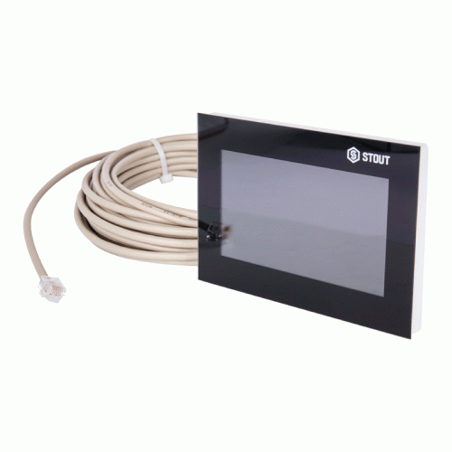 Проводная контрольная панель управления Stout М-7 чёрная Проводная контрольная панель управления Stout М-7 чёрная