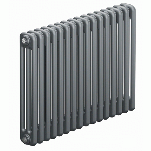 Трубчатый радиатор Rifar Tubog 3057 16 секций цвет титан боковое подключение