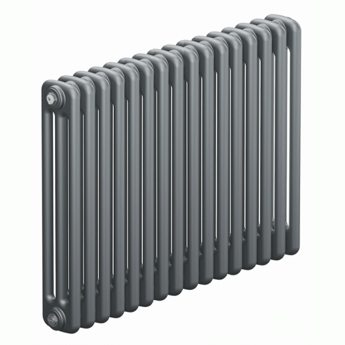 Трубчатый радиатор Rifar Tubog 3057 16 секций цвет титан нижнее подключение