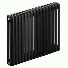 Трубчатый радиатор Rifar Tubog 3057 16 секций цвет антрацит нижнее подключение