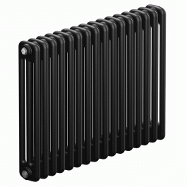 Трубчатый радиатор Rifar Tubog 3057 16 секций цвет антрацит боковое подключение