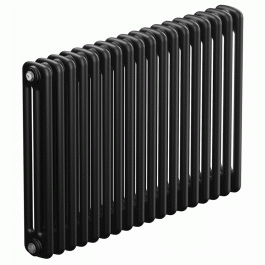 Трубчатый радиатор Rifar Tubog 3057 18 секций цвет антрацит нижнее подключение