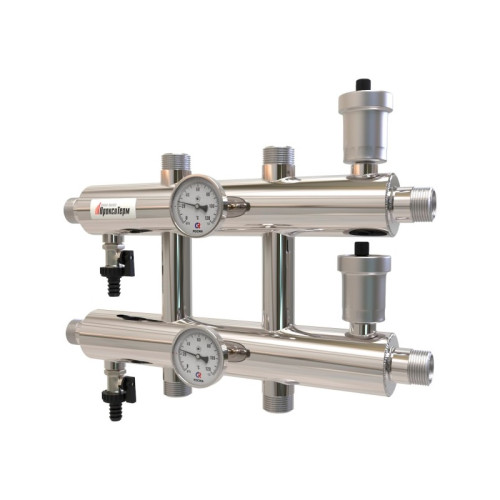 Коллектор из нержавейки без гидрострелки 85 кВт ПроксиТерм GK 32-3 Коллектор из нержавейки без гидрострелки 85 кВт ПроксиТерм GK 32-3