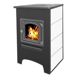 Печь-камин Этна ДТ-4С с плитой