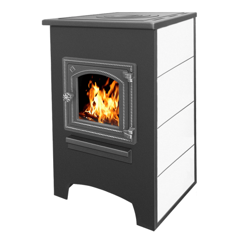 Печь-камин Этна ДТ-4С с плитой Печь-камин Этна ДТ-4С с плитой