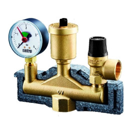 Группа безопасности котла Oventrop MSM Block (1" 3.0 бар)