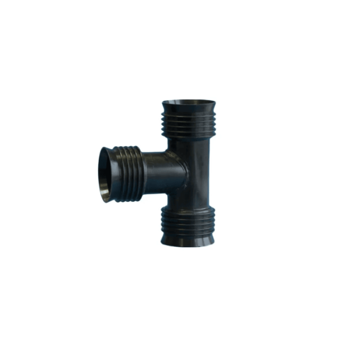 Тройник для колодца дренажного Ø315×315×90° Политэк