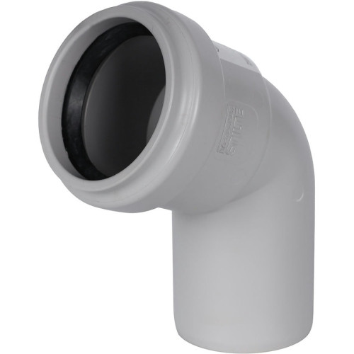 Отвод канализационный Stout ДУ 110 мм 67°