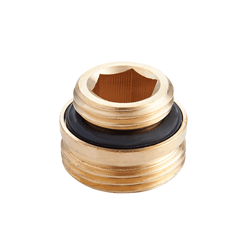 Переходник с прокладкой 1/2"*3/4" (под конус, для узлов вентильного типа) арт. TR.430.0405