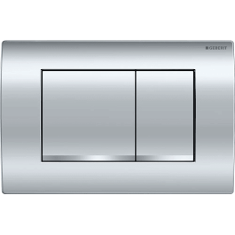 Инсталляция для унитаза Geberit Duofix Delta (458.163.21.1) 3 в одном прямоугольная кнопка