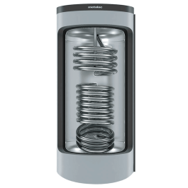 Бойлер косвенный стационарный Metalac Taurus Max 300 2iE нержавеющий бак два змеевика