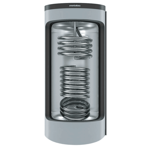 Бойлер косвенный стационарный Metalac Taurus Max 300 2iE нержавеющий бак два змеевика Бойлер косвенный стационарный Metalac Taurus Max 300 2iE нержавеющий бак два змеевика