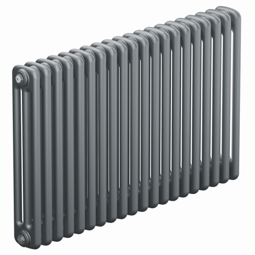 Трубчатый радиатор Rifar Tubog 3057 20 секций цвет титан боковое подключение