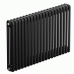 Трубчатый радиатор Rifar Tubog 3057 20 секций цвет антрацит боковое подключение