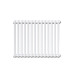Трубчатый радиатор Rifar Tubog 2057 6 секций цвет белый нижнее подключение