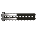 Коллектор нержавеющий Gidruss BMSS-80-6D EPP до 80 кВт 1 1/4"-1" 6 контуров EPP термоизоляция