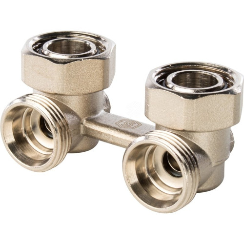 Узел нижнего подключения для двухтрубной системы угловой 3/4" Stout SVH-0004-000020 Узел нижнего подключения для двухтрубной системы угловой 3/4" Stout SVH-0004-000020