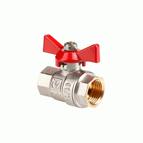 Кран шаровой Valtec Base ручка-бабочка ВР/ВР 1/2" (арт.VT.217.N.04)