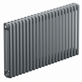 Трубчатый радиатор Rifar Tubog 3057 22 секции цвет титан нижнее подключение