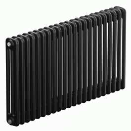 Трубчатый радиатор Rifar Tubog 3057 22 секции цвет антрацит нижнее подключение
