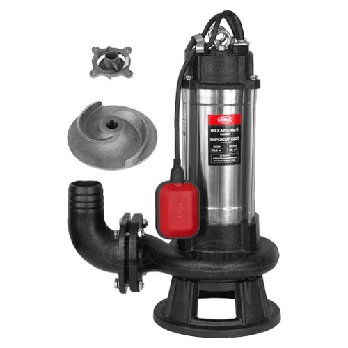 Насос Фекальный Jemix SUPERCUT-2200 с режущим ножом-Гриндер Насос Фекальный Jemix SUPERCUT-2200 с режущим ножом-Гриндер