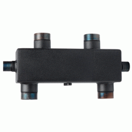 Гидроразделитель Warme WGR.162 до 162 кВт с торцевыми отводами под воздушный клапан и грязевик