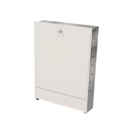 Шкаф распределительный встроенный Royal Thermo 648-711х596х140-200 мм