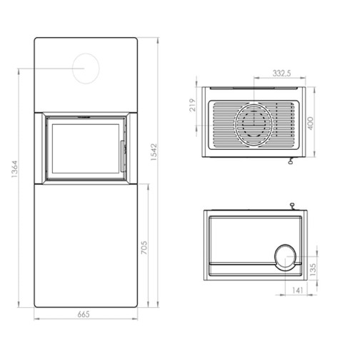 Печь-камин Nordpeis Stockholm высокий топка N-21F Exclusive Печь-камин Nordpeis Stockholm высокий топка N-21F Exclusive