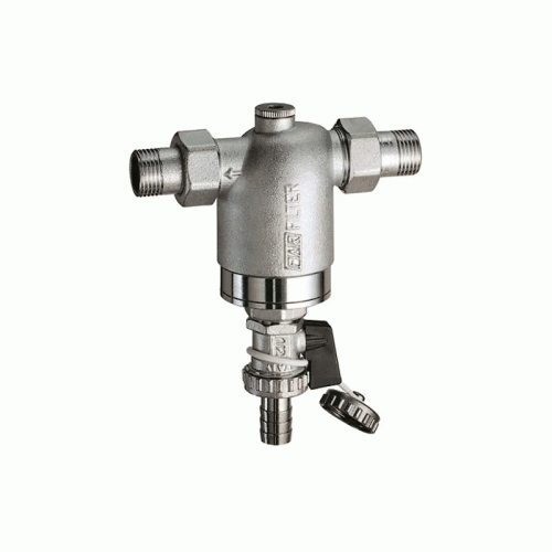 Фильтр промывной FAR 1/2" латунный 100 мкм 95°C Фильтр промывной FAR 1/2" латунный 100 мкм 95°C