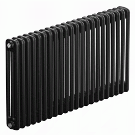 Трубчатый радиатор Rifar Tubog 3057 22 секции цвет антрацит боковое подключение