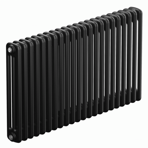 Трубчатый радиатор Rifar Tubog 3057 22 секции цвет антрацит боковое подключение