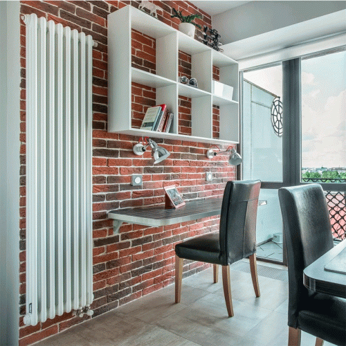 Стальной трубчатый радиатор с нижним подключением Arbonia 3180/ 8 секций