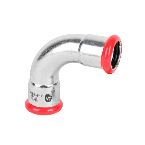 Колено 90° из оцинкованной стали MVI 42 мм Колено 90° из оцинкованной стали MVI 42 мм