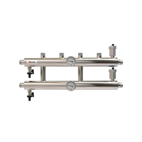 Коллектор из нержавейки без гидрострелки 60 кВт ПроксиТерм GK 25-2.1