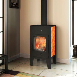 Печь-камин Мета Пехорка 6 кВт без плиты