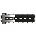 Коллектор нержавеющий Gidruss BMSS-80-7DU EPP до 80 кВт 1 1/4"-1" 7 контуров EPP термоизоляция