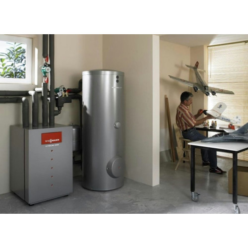 Бойлер косвенного нагрева с двумя теплообменниками Viessmann Vitocell 100-B CVB 500 литров бивалентный Бойлер косвенного нагрева с двумя теплообменниками Viessmann Vitocell 100-B CVB 500 литров бивалентный