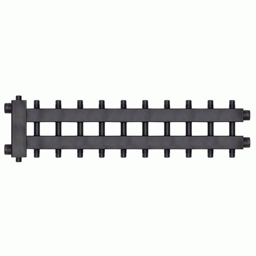 Коллектор с гидроразделителем Warme WKD.R.122.К.5+5+1 Дублер компакт (черная сталь) на 11 контуров до 122 кВт Коллектор с гидроразделителем Warme WKD.R.122.К.5+5+1 Дублер компакт (черная сталь) на 11 контуров до 122 кВт