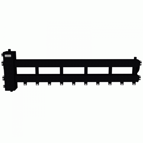 Коллектор Gidruss BM-100-6D до 100 кВт 1 1/4"-1" 6 контуров Коллектор Gidruss BM-100-6D до 100 кВт 1 1/4"-1" 6 контуров