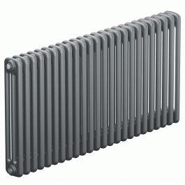 Трубчатый радиатор Rifar Tubog 3057 24 секции цвет титан нижнее подключение