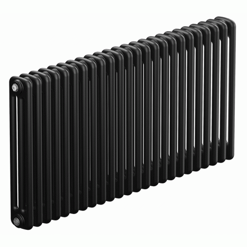 Трубчатый радиатор Rifar Tubog 3057 24 секции цвет антрацит нижнее подключение