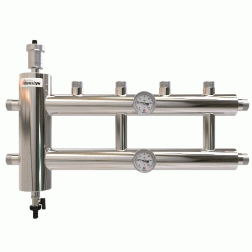 Коллектор из нержавейки с гидрострелкой 60 кВт ПроксиТерм GSK 25-2.1 Коллектор из нержавейки с гидрострелкой 60 кВт ПроксиТерм GSK 25-2.1