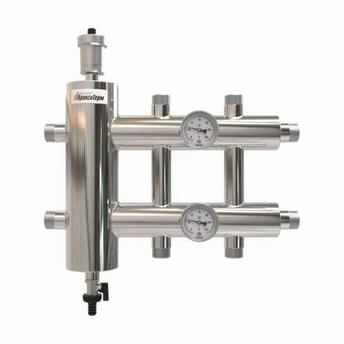 Коллектор из нержавейки с гидрострелкой 85 кВт ПроксиТерм GSK 32-3 Коллектор из нержавейки с гидрострелкой 85 кВт ПроксиТерм GSK 32-3