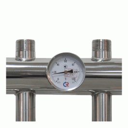 Коллектор из нержавейки с гидрострелкой 60 кВт ПроксиТерм GSK 25-3