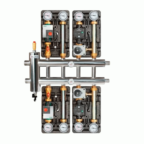 Коллектор из нержавейки с гидрострелкой 85 кВт ПроксиТерм GSK 32-5 Коллектор из нержавейки с гидрострелкой 85 кВт ПроксиТерм GSK 32-5
