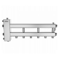 Коллектор нержавеющий Gidruss BMSS-100-4D до 100 кВт 1 1/4" 4 контура