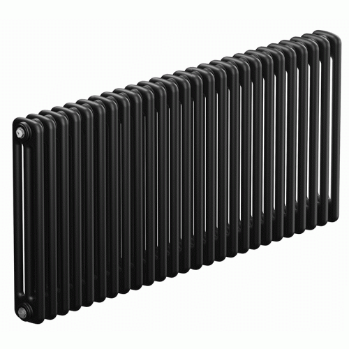 Трубчатый радиатор Rifar Tubog 3057 26 секций цвет антрацит нижнее подключение