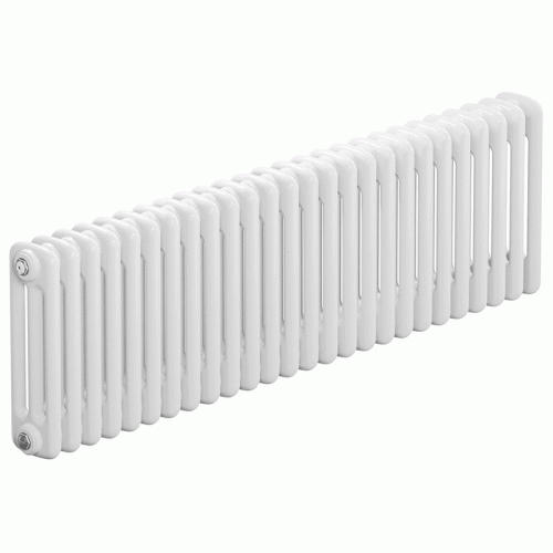 Трубчатый радиатор Rifar Tubog 3037 26 секций цвет белый боковое подключение
