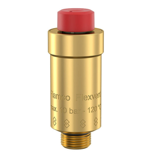 Автоматический поплавковый воздухоотводчик без отсечного клапана Flamco Flexvent 3/8"