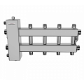 Коллектор нержавеющий Gidruss BMSS-100-5DU до 100 кВт 1 1/4" 5 контуров